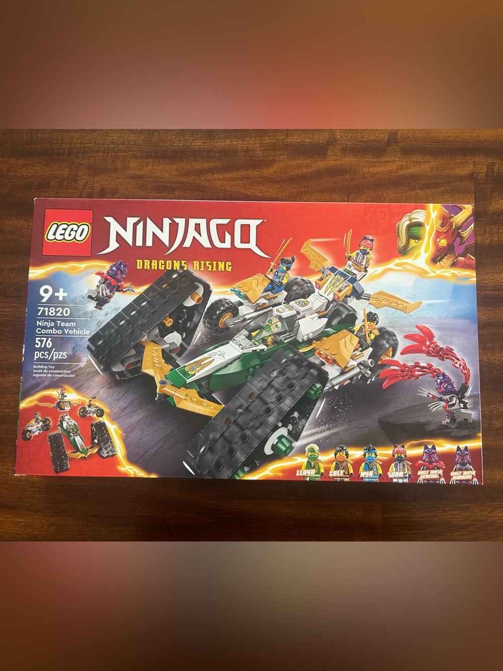NEW! LEGO 71820 Ninjago Ninja Team Combo Vehicle - Retiring Soon!
